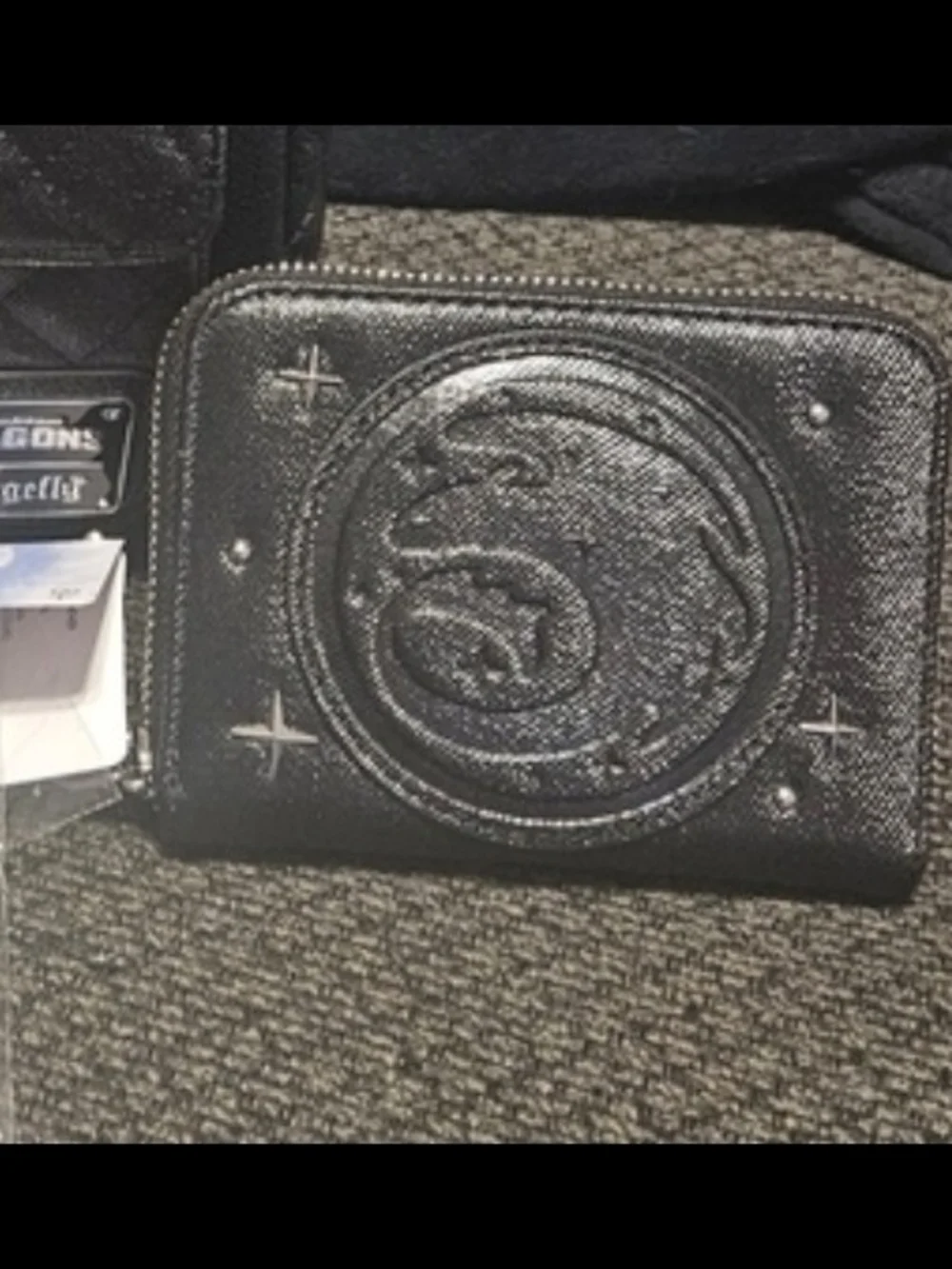 Black How To Train Your Dragon Zip Wallet - Unbranded